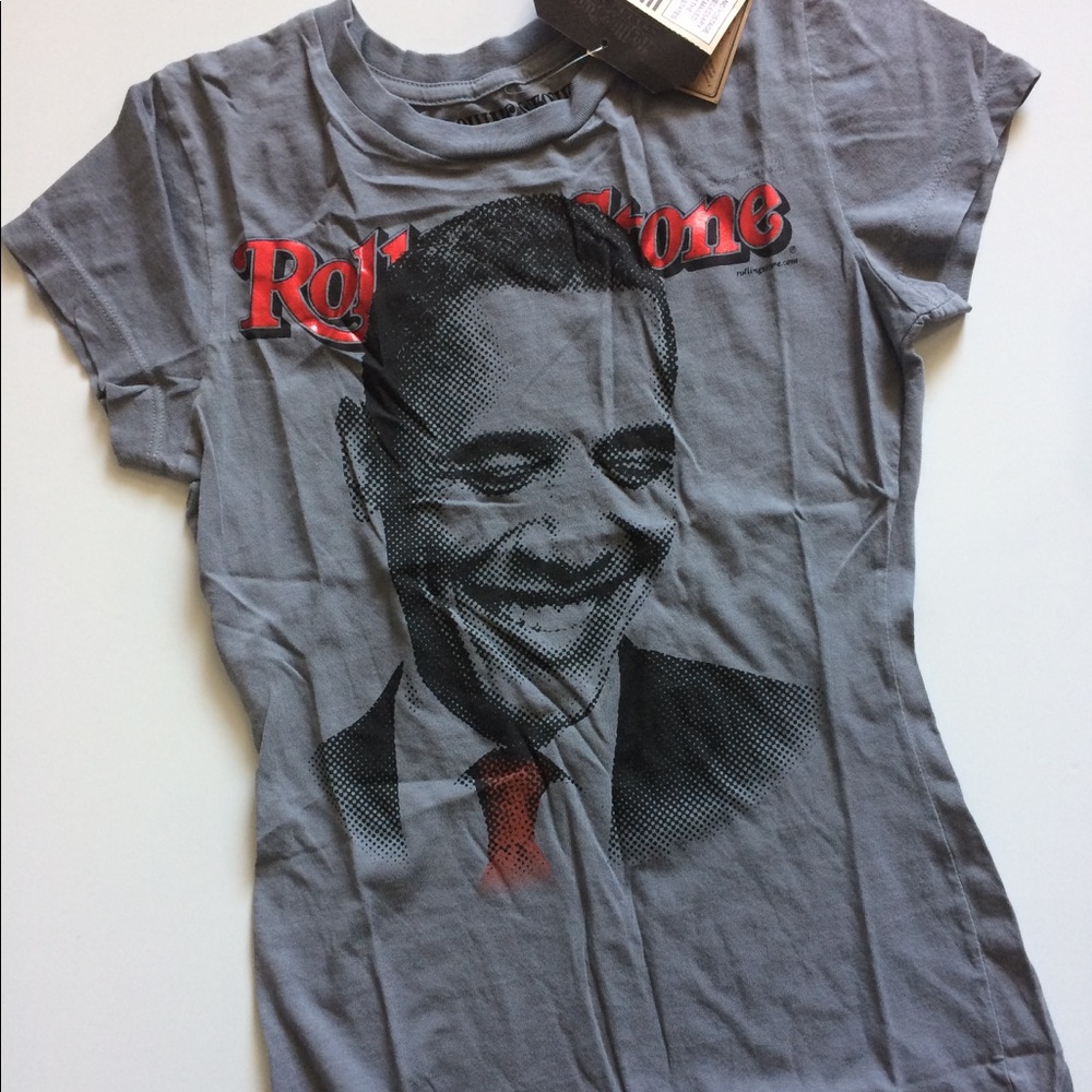 NWT rolling stone collection RARE Barack Obama tee