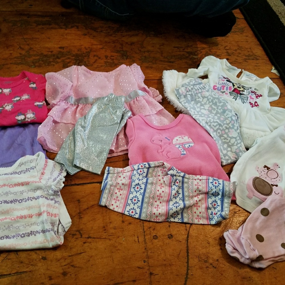 Two piece outfits gently used