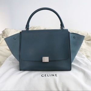 Celine trapeze in orage medium size