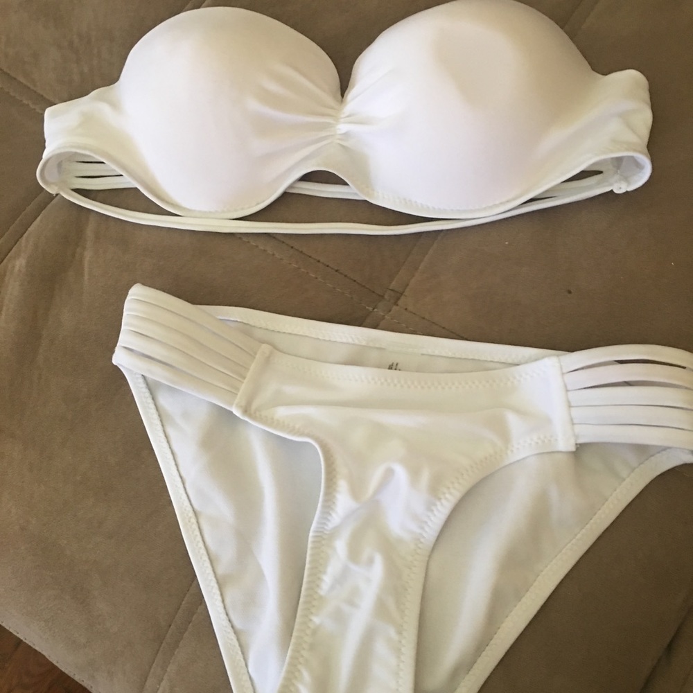 White bikini