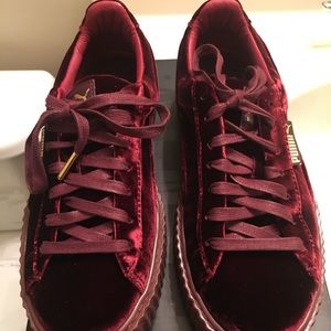 AUTHENTIC Rihanna Velvet Creepers by Puma.