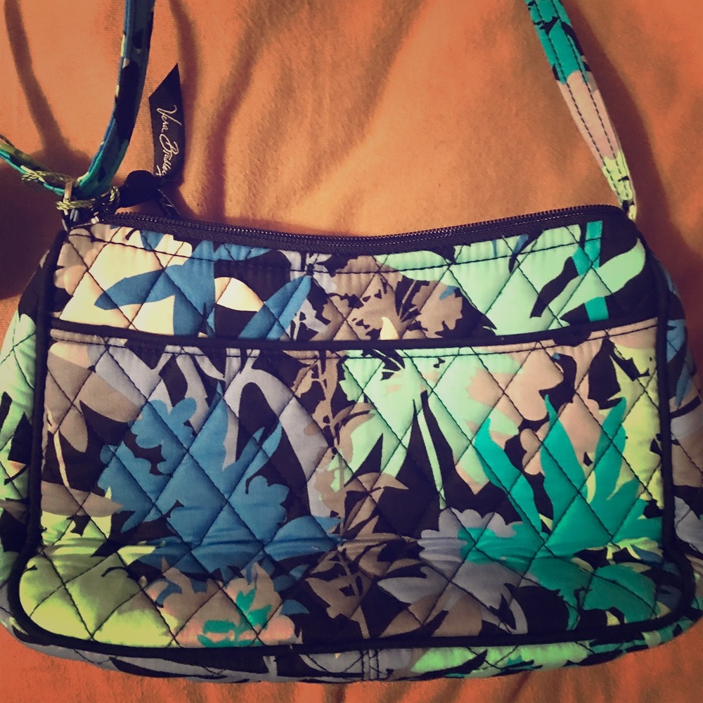 NWT Vera Bradley little crossbody camofloral