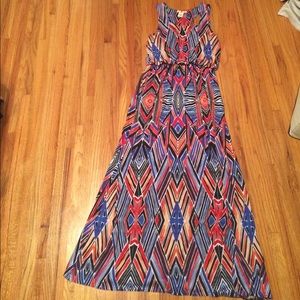 Multicolor Maxi Dress
