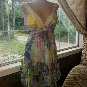 BCBG MAXAZRIA Danty floral dress