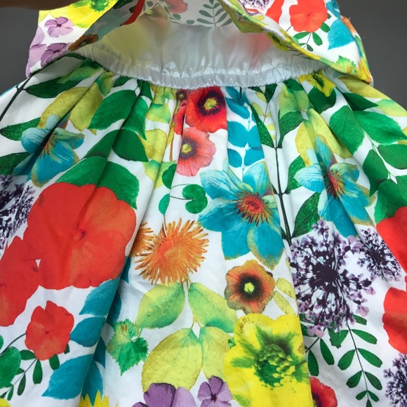 Flower Print Cherokee Dress 18 M - Picture 4 of 5