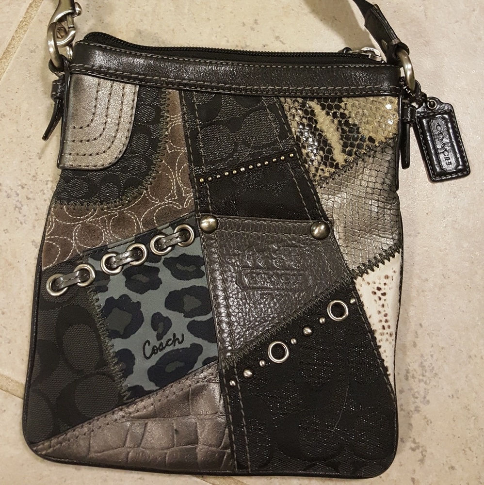 Coach patchwork crossbody