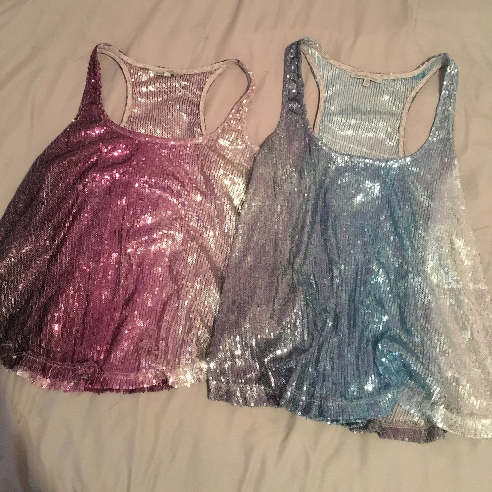 Set of 2 Sparkle Tanks
