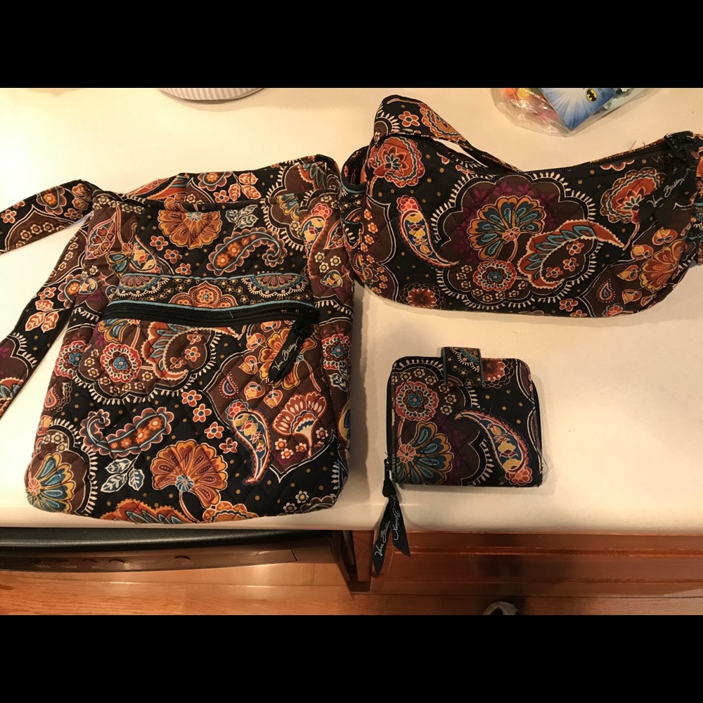 Vera Bradley hipster/cross-body purse *kensington*