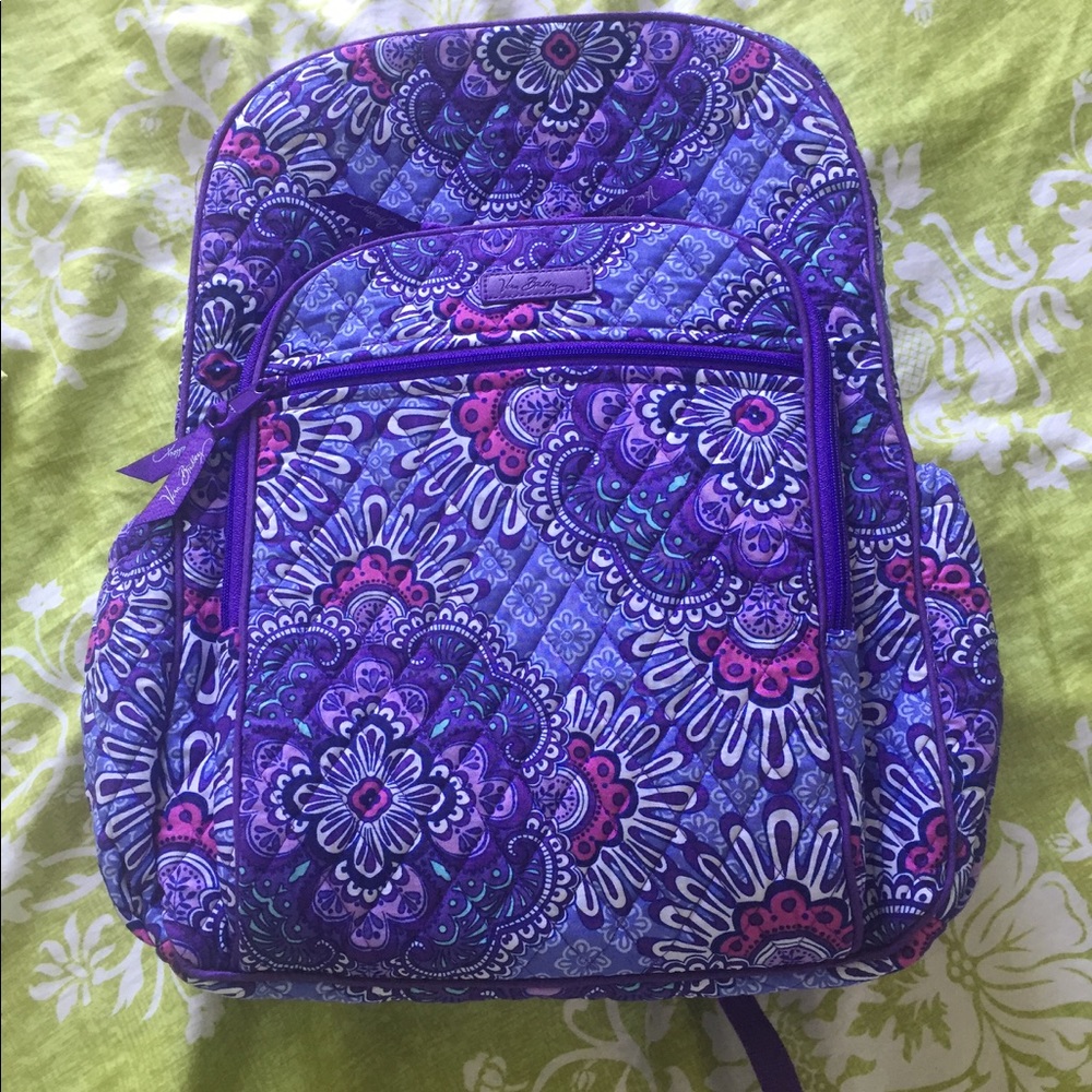 NWOT VERA BRADLEY CAMPUS TECH BOOKBAG
