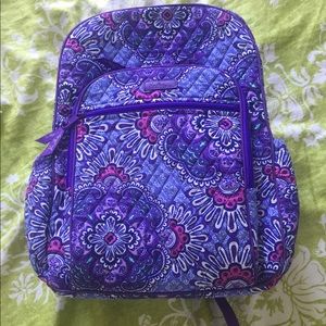 NWOT VERA BRADLEY CAMPUS TECH BOOKBAG