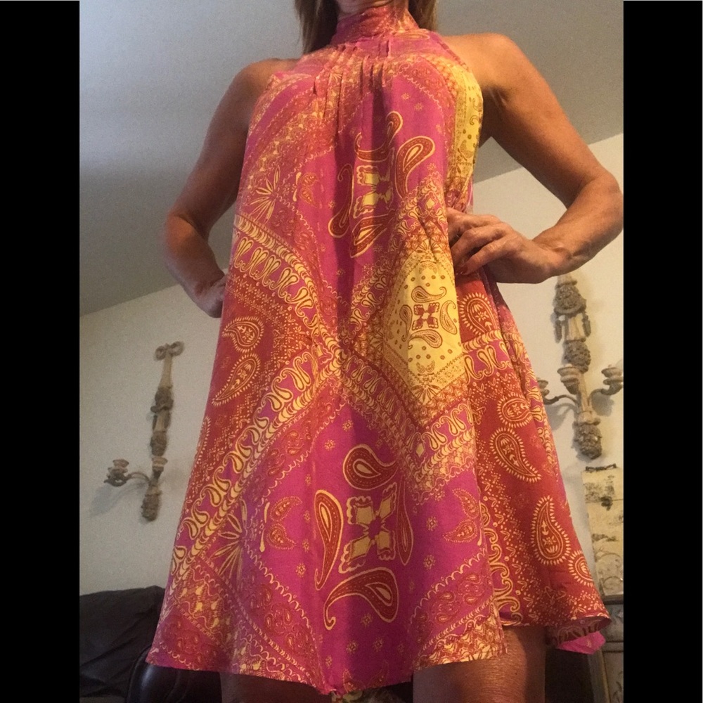 Mini swing dress