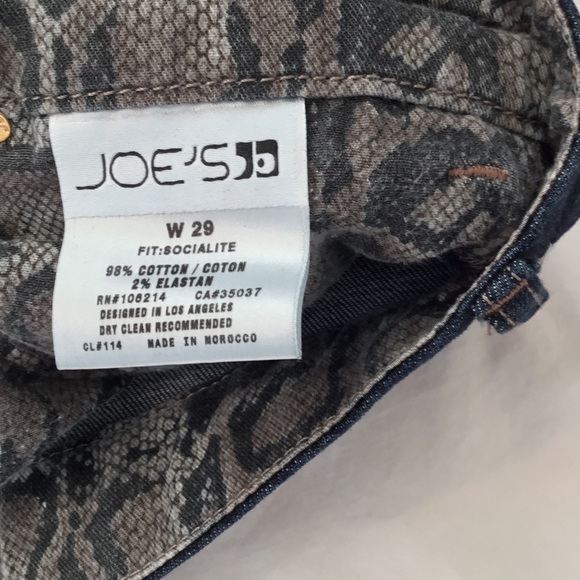 Joe's Jeans Socialite crop size 29 - Picture 4 of 5