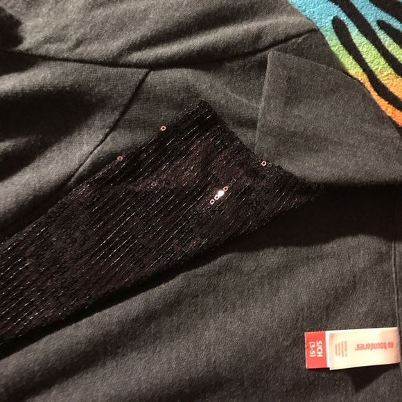 Blazer with sequin lapels 💎 - Picture 2 of 4