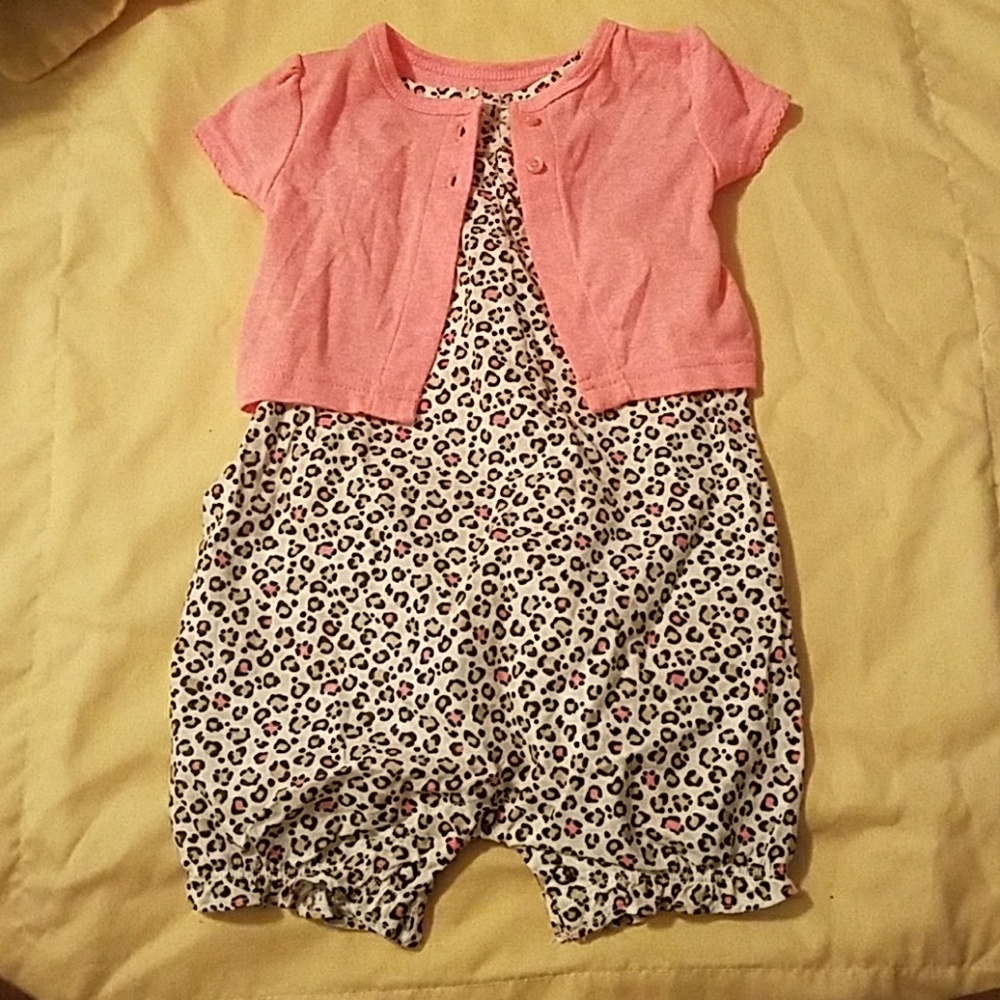 Leopard Romper