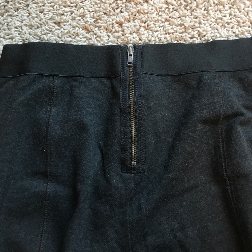 Jcrew Pixie Pants Dark Grey Size 2 - image 3
