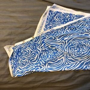 Lilly Pulitzer night swimming print poncho