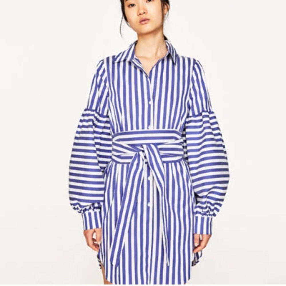 Zara Stripe Tunic Top