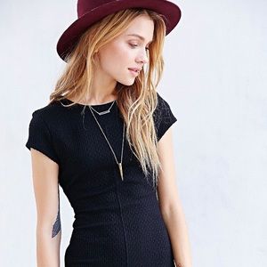 Silence & Noise black mini dress