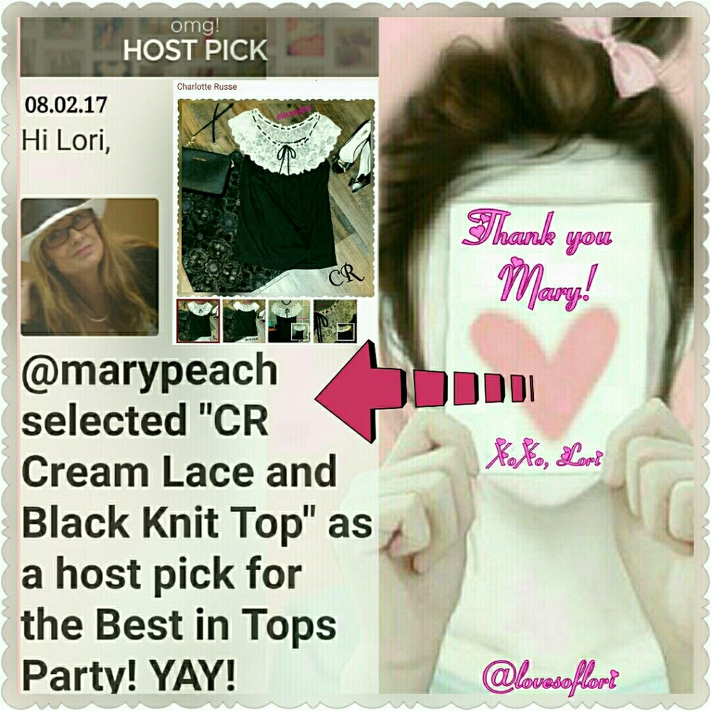 THANK you @marypeach!!