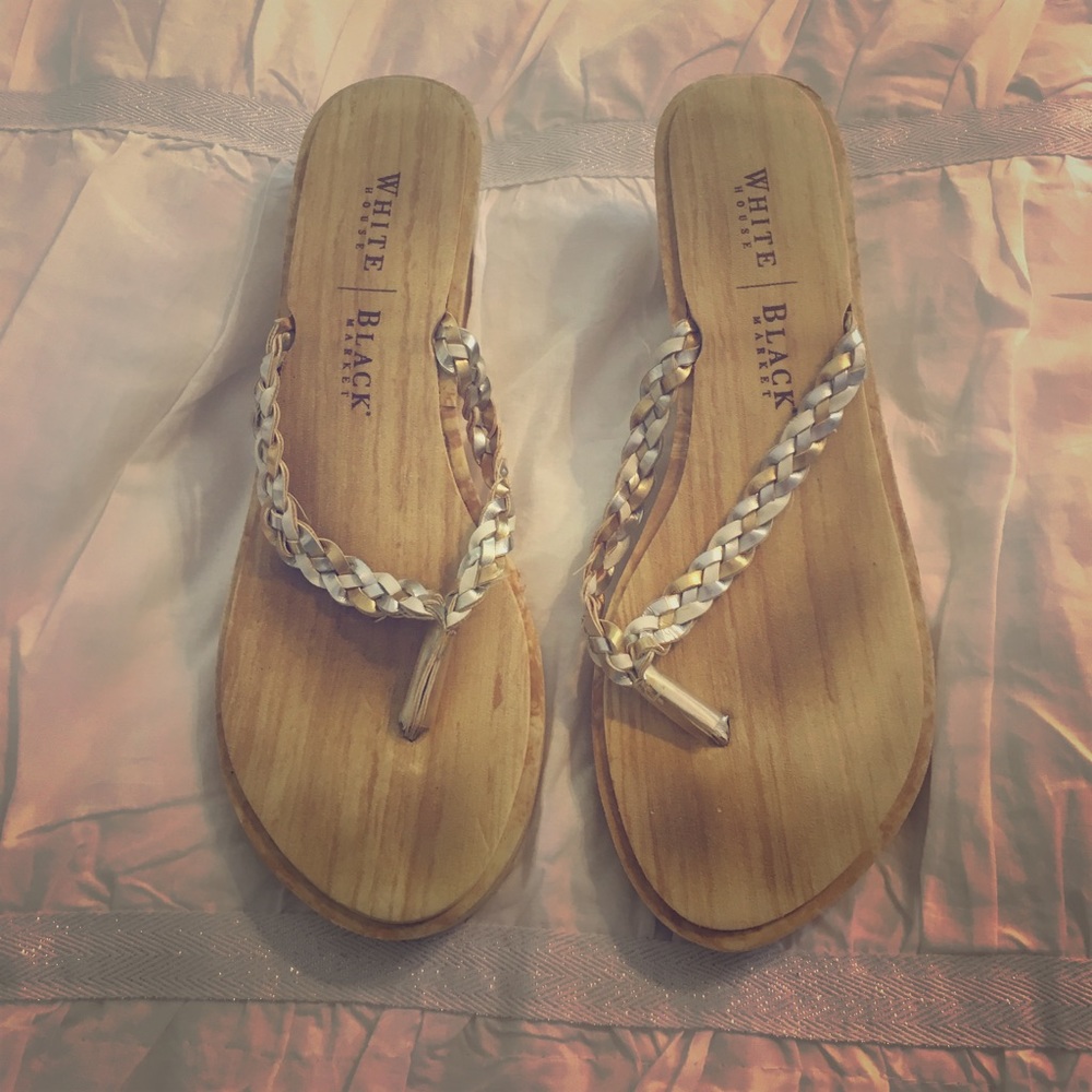 White House black market sandals