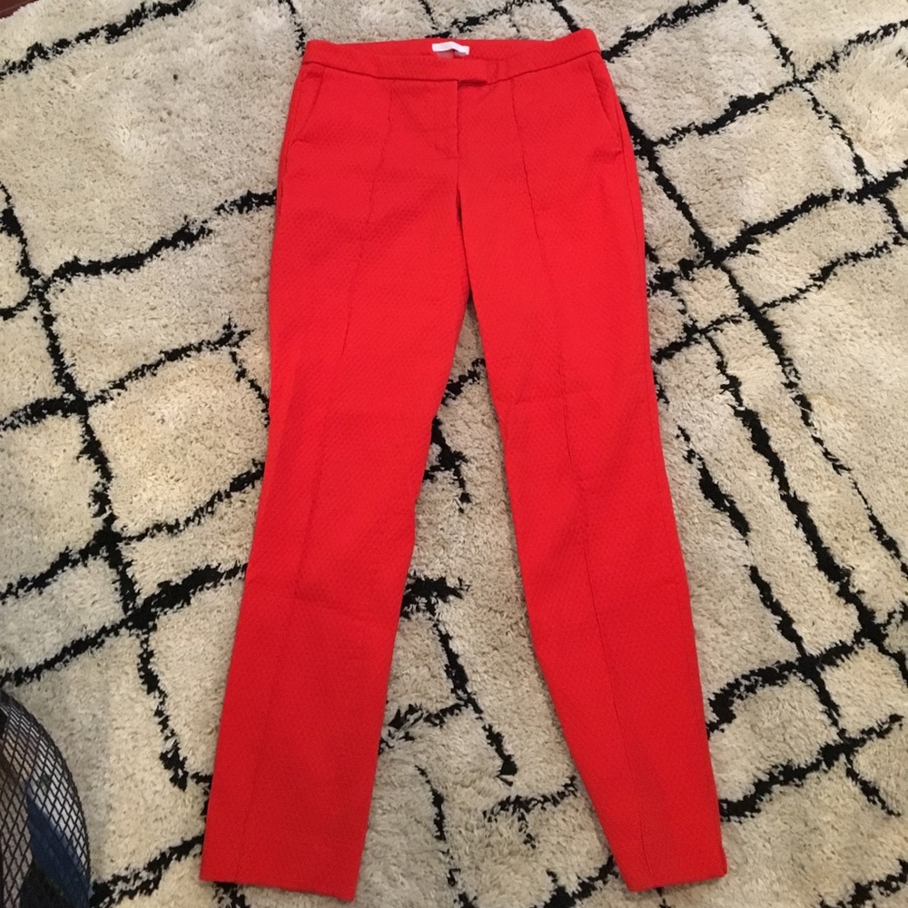 Dalia red/orange persimmon pants