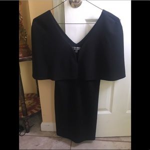 Black winged dress
