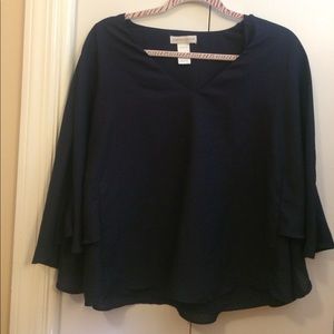 Navy blue blouse