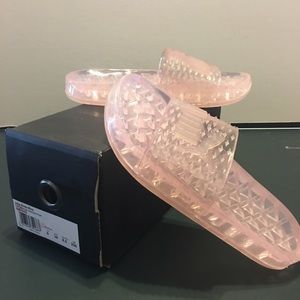 Fenty Puma Pink Jelly Slides