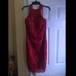 Red Lace dress