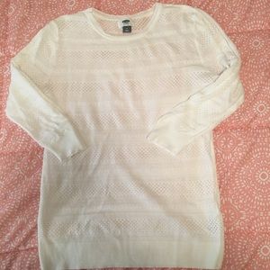 Old Navy lightweight pointelle sweater