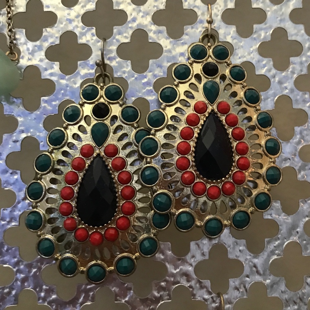 Statement earrings