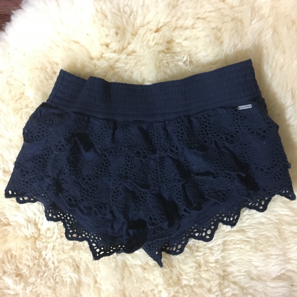 Navy Hollister shorts