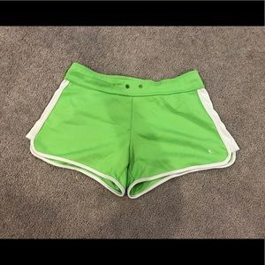 Green Sporty Shorts