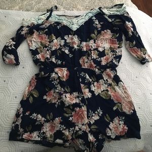 Floral romper!