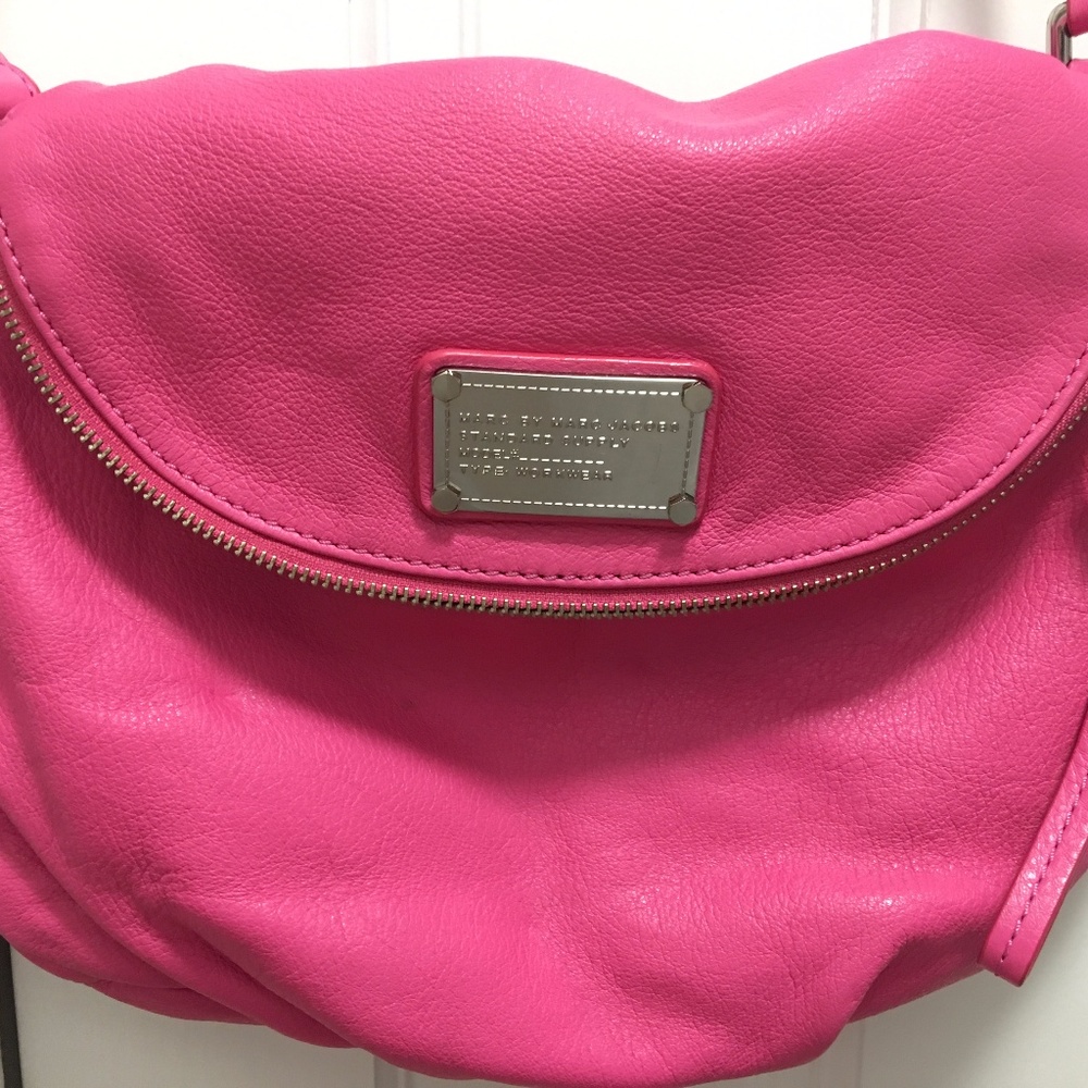 Marc by Marc Jacobs Pink Leather Q Natasha Bag