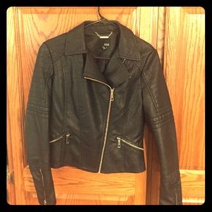 Faux leather Moto jacket