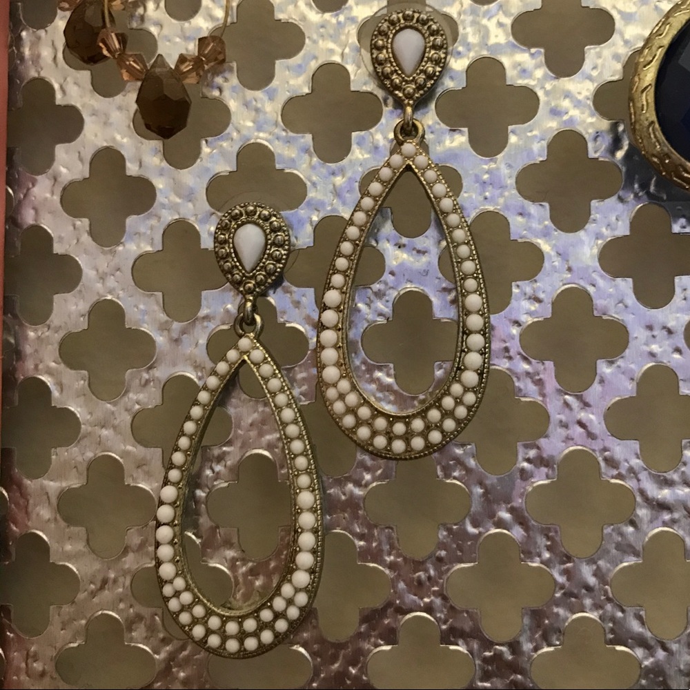 Boutique brand earrings