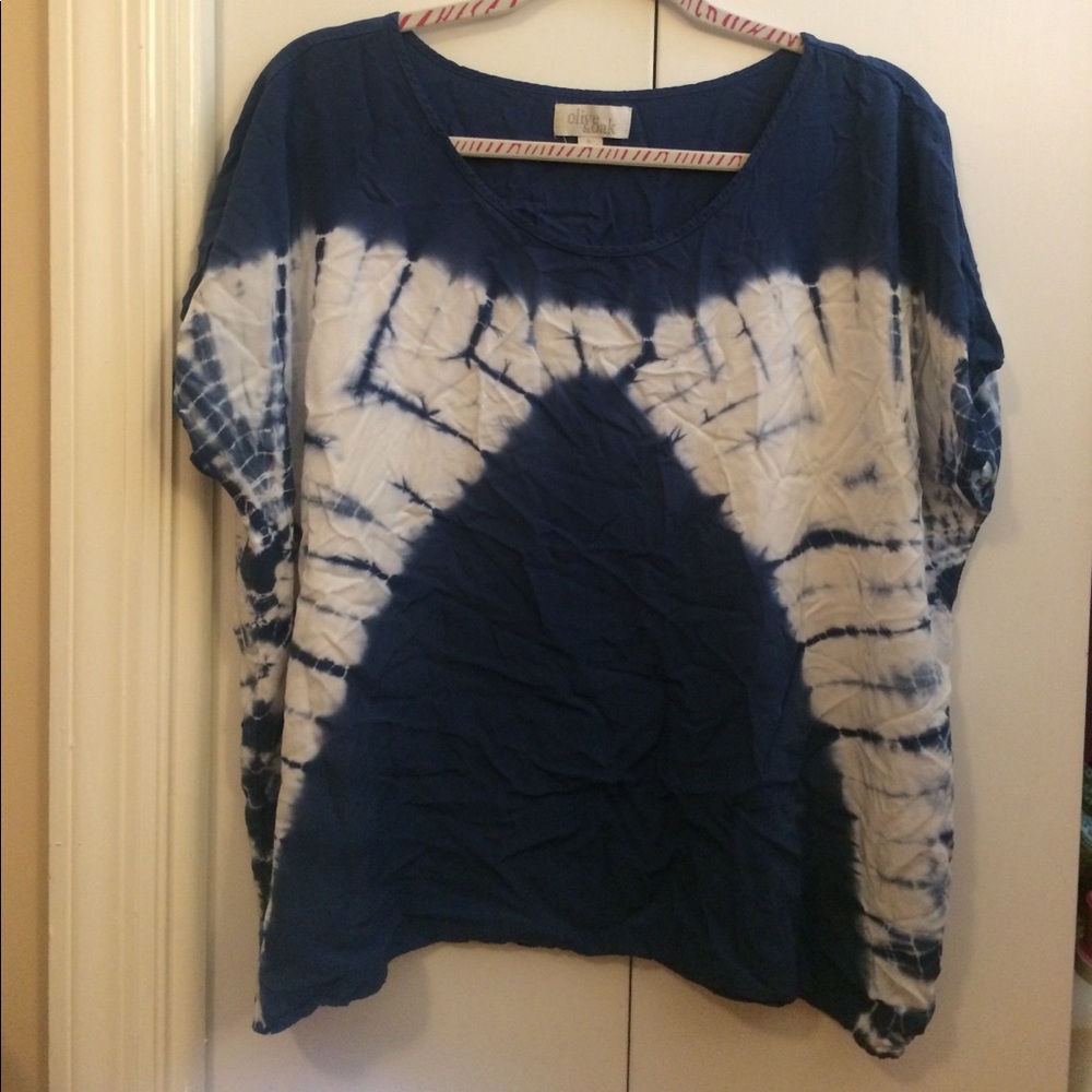 Olive & Oak tie dye blouse