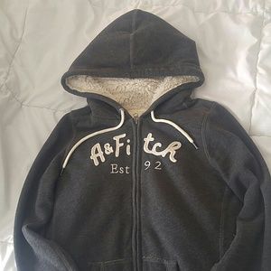 Fur Lined Abercrombie Sweatshirt