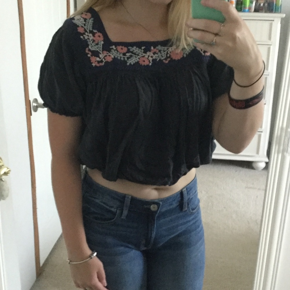 Floral top from American Eagle!