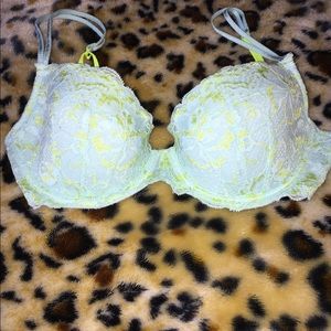 Pink Victoria Secret Lace Bra