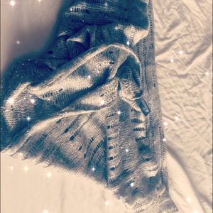 Express silver gorgeous scarf