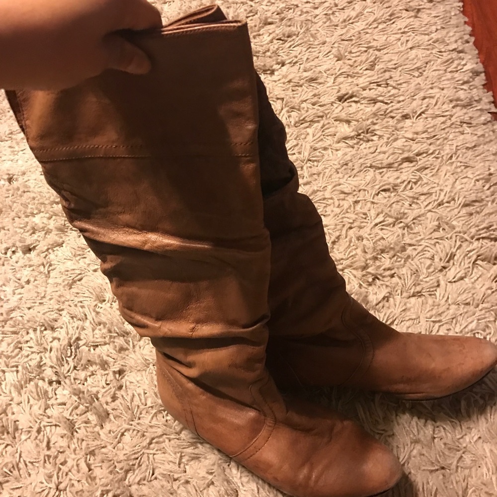 Steve Madden Cognac Boots