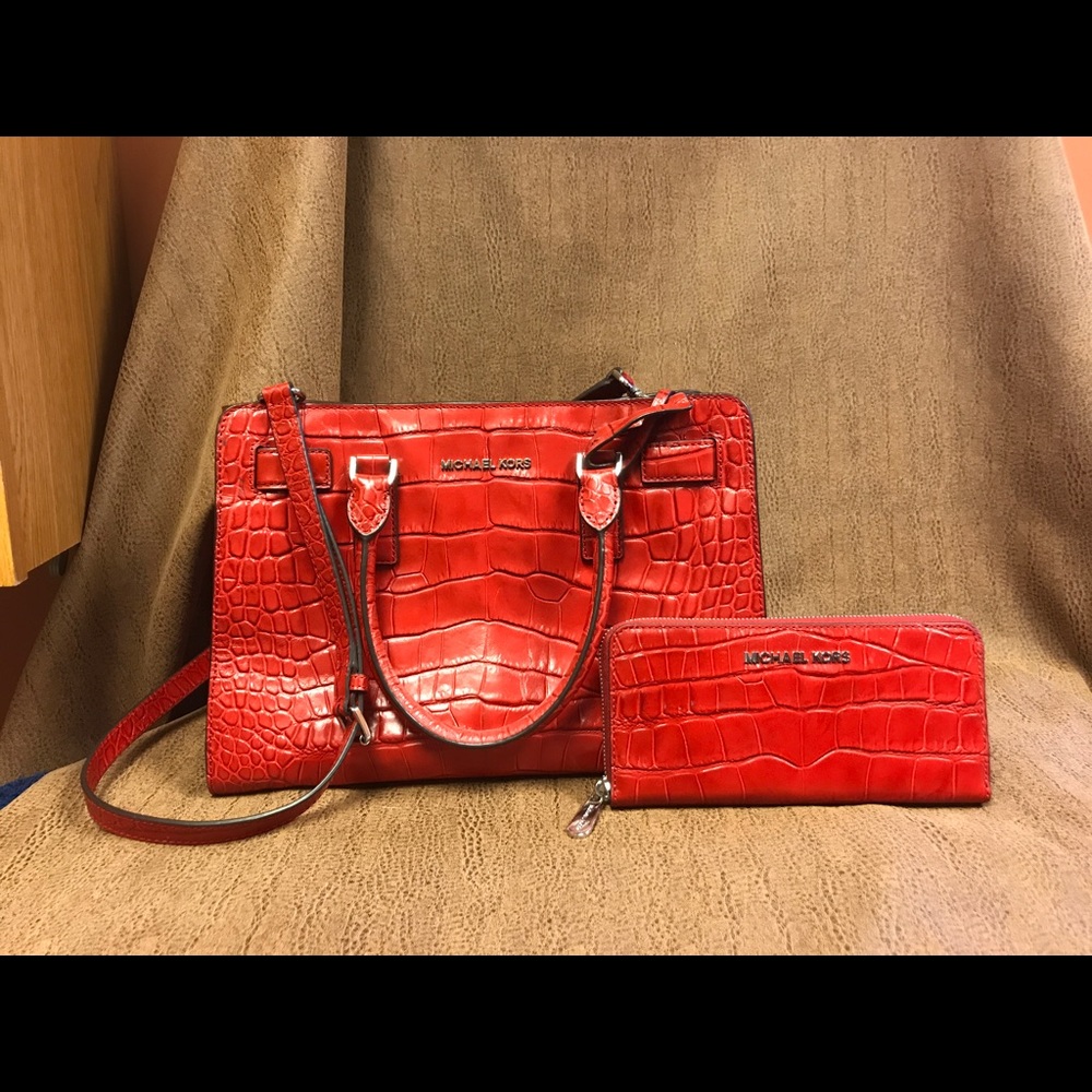 Genuine Leather MK purse