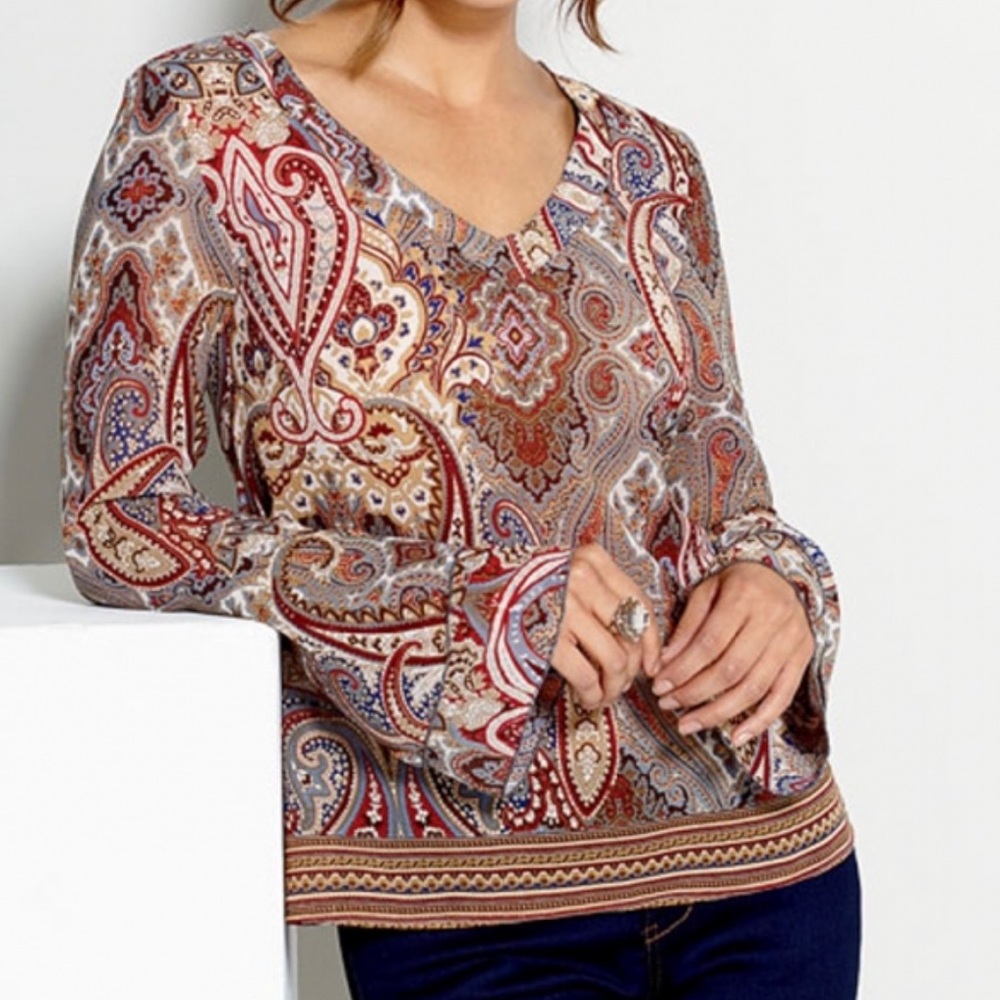 Bell Sleeve Blouse Perfect Transition Piece Fall