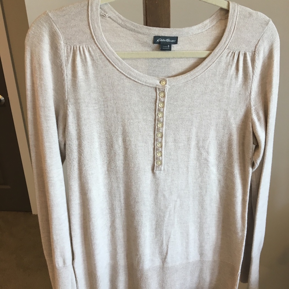 Eddie Bauer tan top