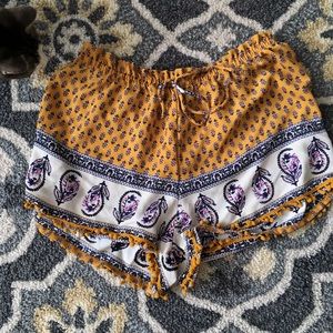 Kohl's Yellow Shorts