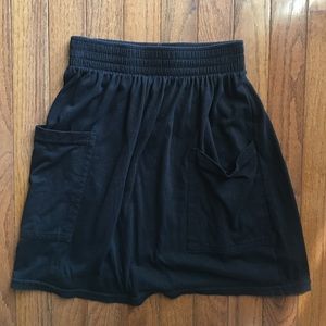 American Apparel - Size Small Skirt -Jersey -Black