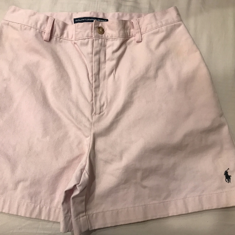 Never Worn Ralph Lauren Sport Lt Pink Short Sz 10
