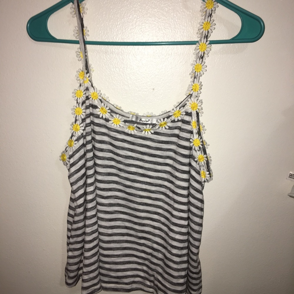 Flower tank top
